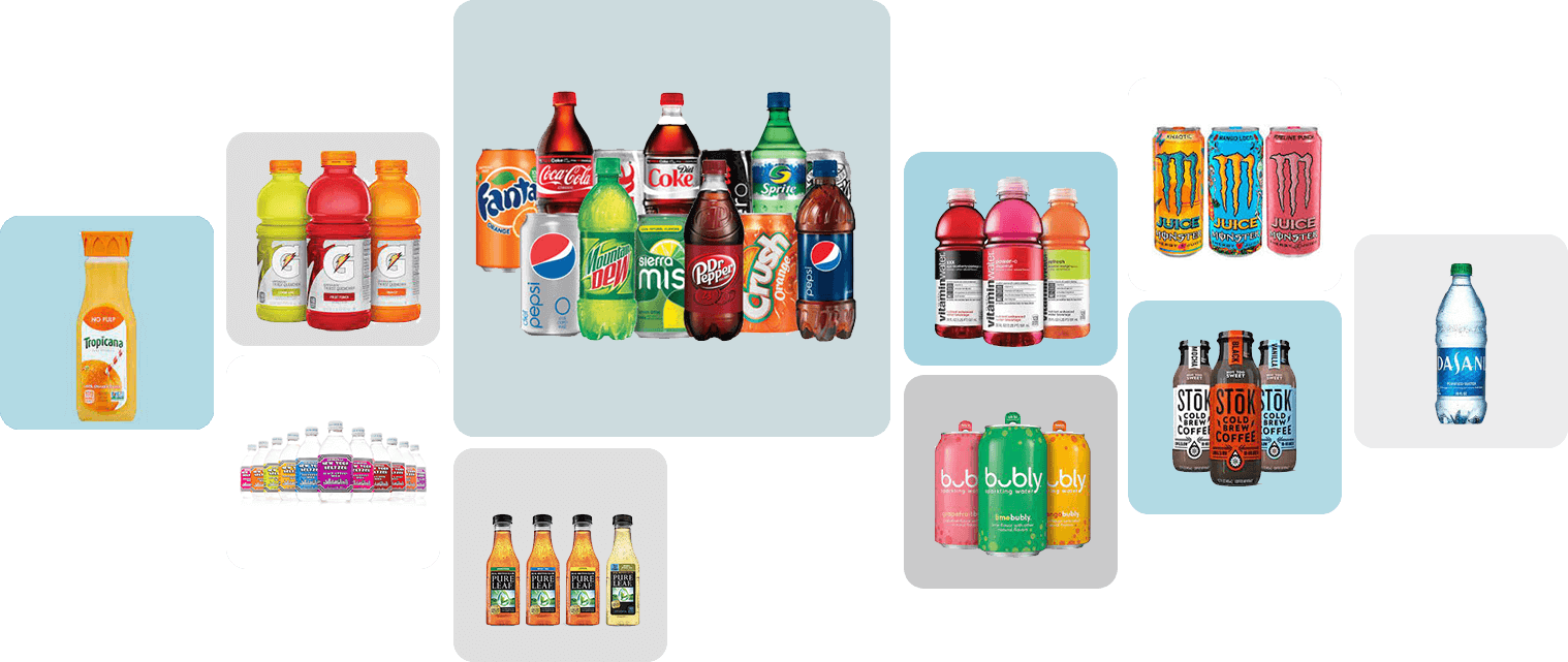 Beverage vending machines