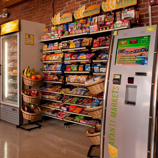 Self-serve micro-markets in Los Angeles, Las Vegas, Reno & Phoenix